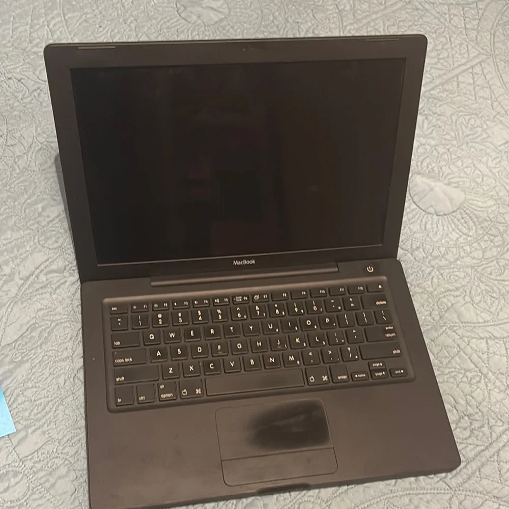 Apple Black Laptop with Sleek Design and Premium Finish
